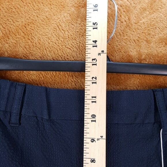 NN07 Mens Shorts Size 30 Navy Seersucker Stretch Waist 10" THEODORE $190 - Picture 9 of 11